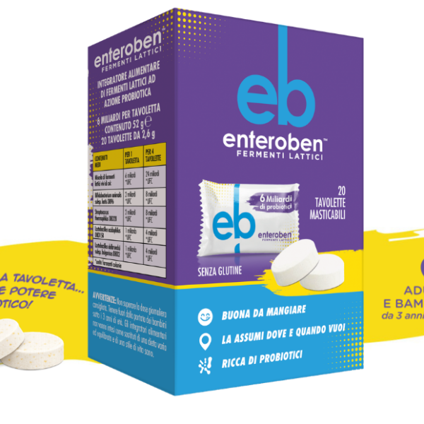 ENTEROBEN 6 MILIARDI – TAVOLETTE MASTICABILI
